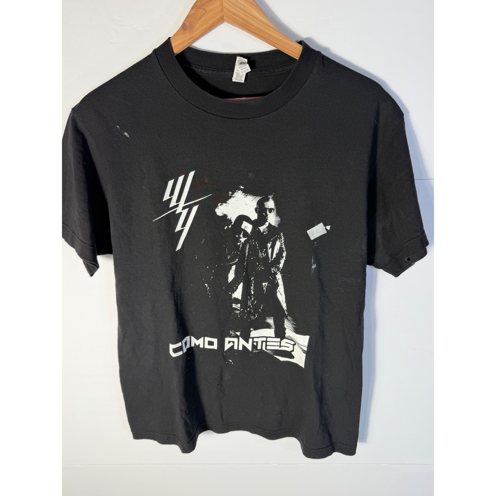 Wisin & Yandel Como Antes Tour 2019 US Dates Graphic T-Shirt Black Medium